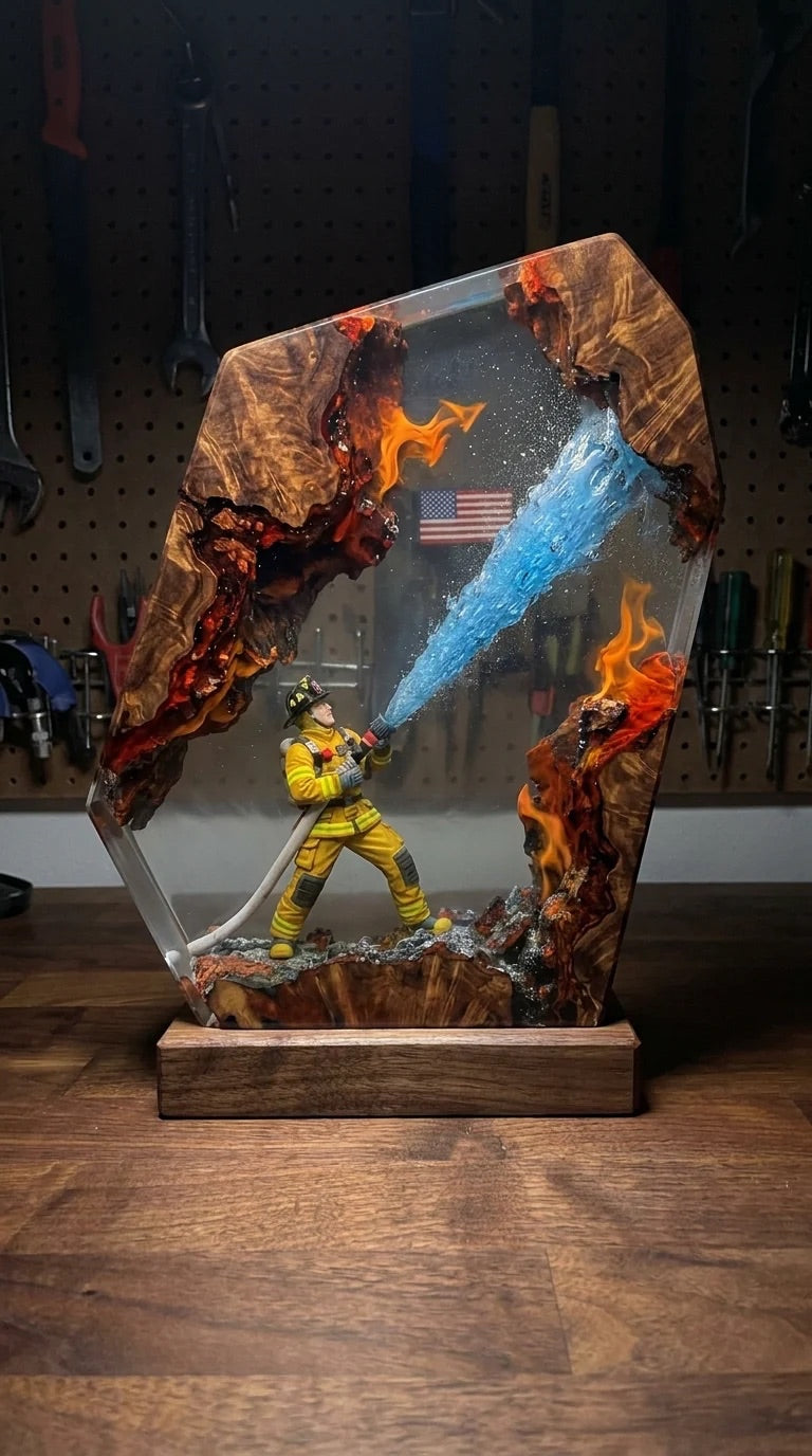 The FireFighter Lamp
